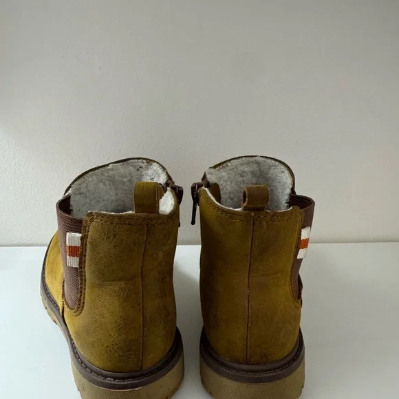 Kids Brown Ankle Boots - Picture 4 of 6